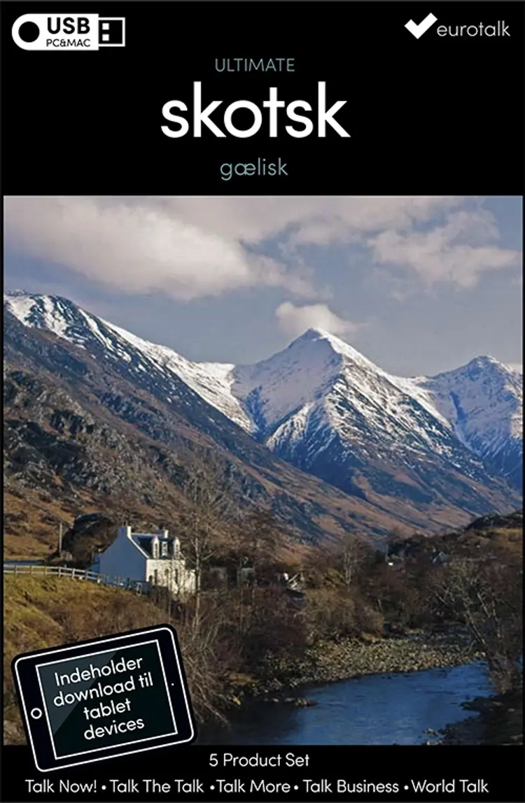 Skotsk gælisk samlet kursus USB & download af EuroTalk