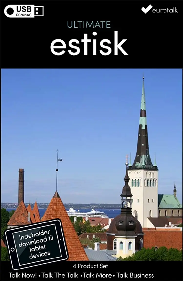 Estisk samlet kursus USB & download af EuroTalk