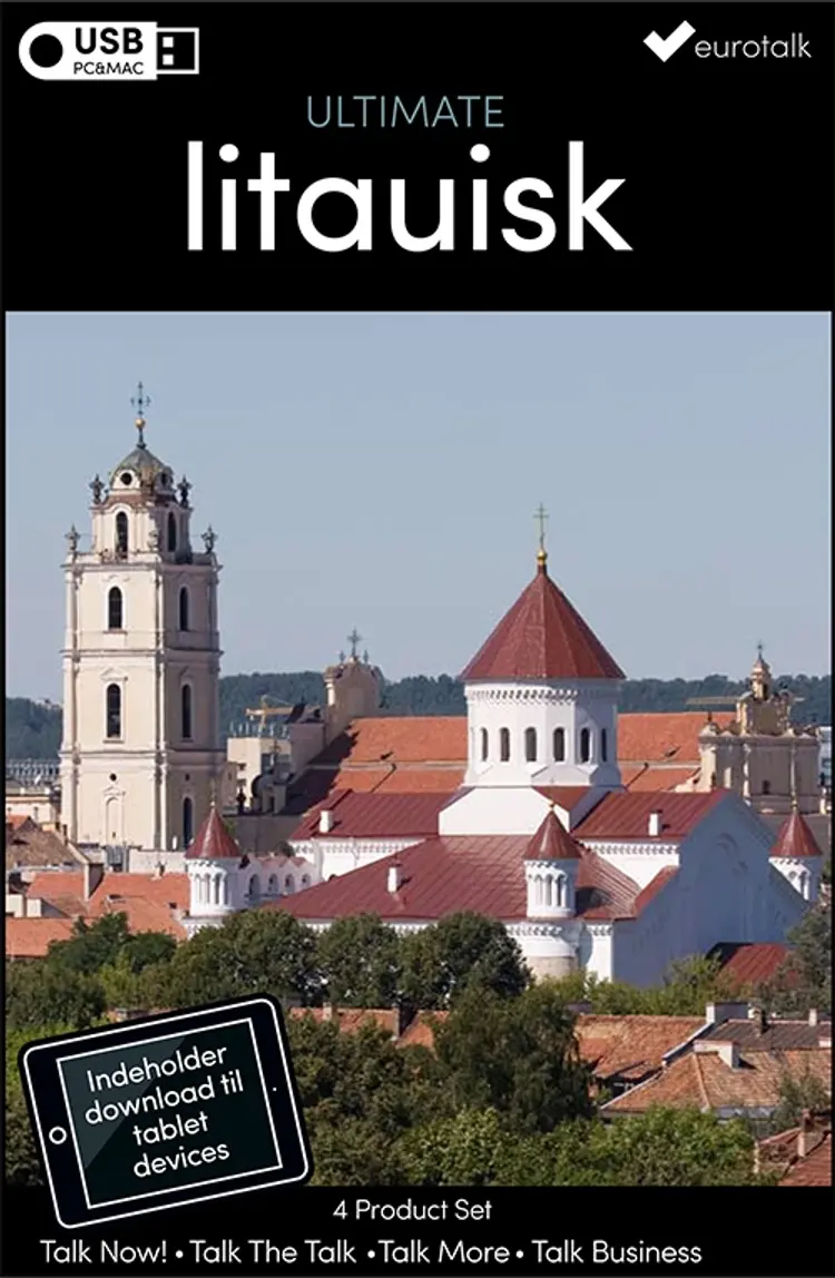 Litauisk samlet kursus USB & download af EuroTalk