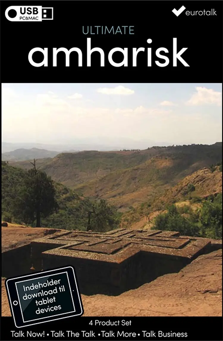 Amharisk samlet kursus USB & download af EuroTalk