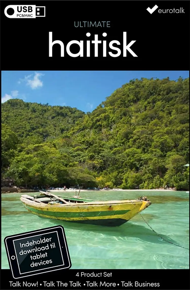 Haitisk samlet kursus USB & download af EuroTalk