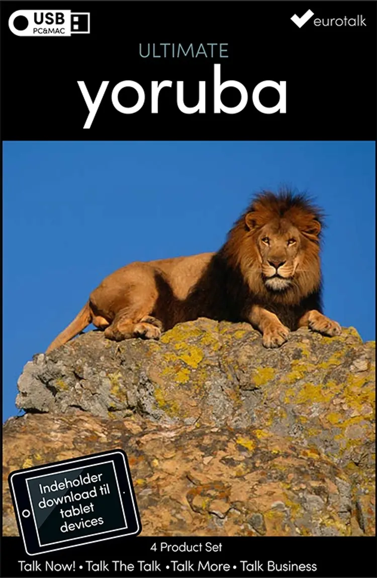 Yoruba samlet kursus USB & download af EuroTalk