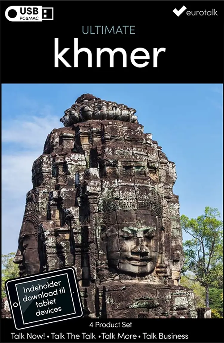 Khmer samlet kursus USB & download af EuroTalk