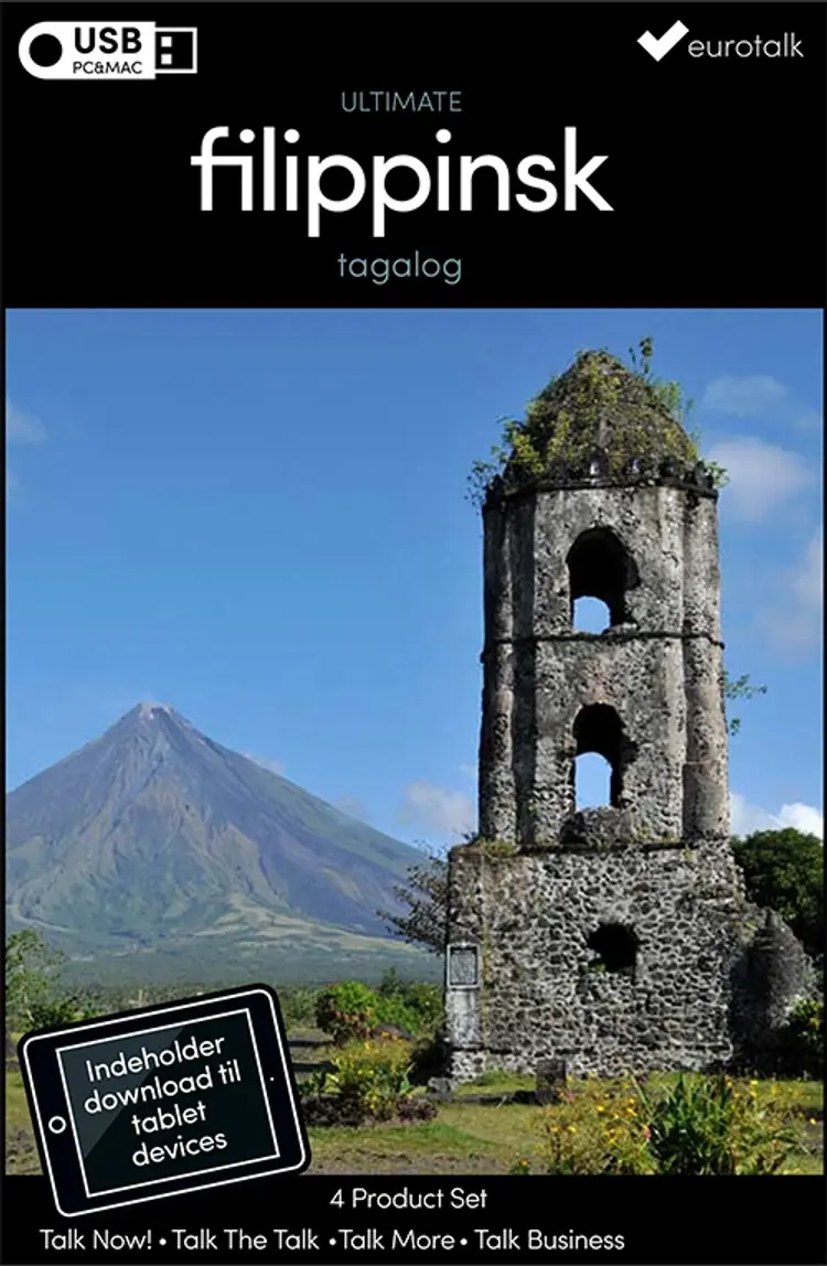Tagalog samlet kursus USB & download af EuroTalk