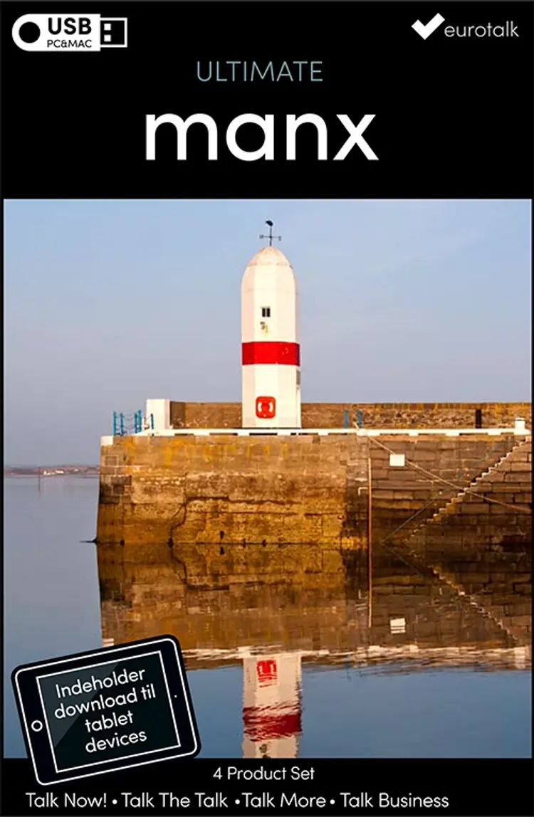 Manx samlet kursus USB & download af EuroTalk