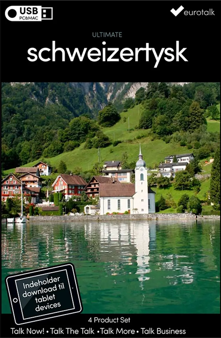 Schweizertysk samlet kursus USB & download af EuroTalk