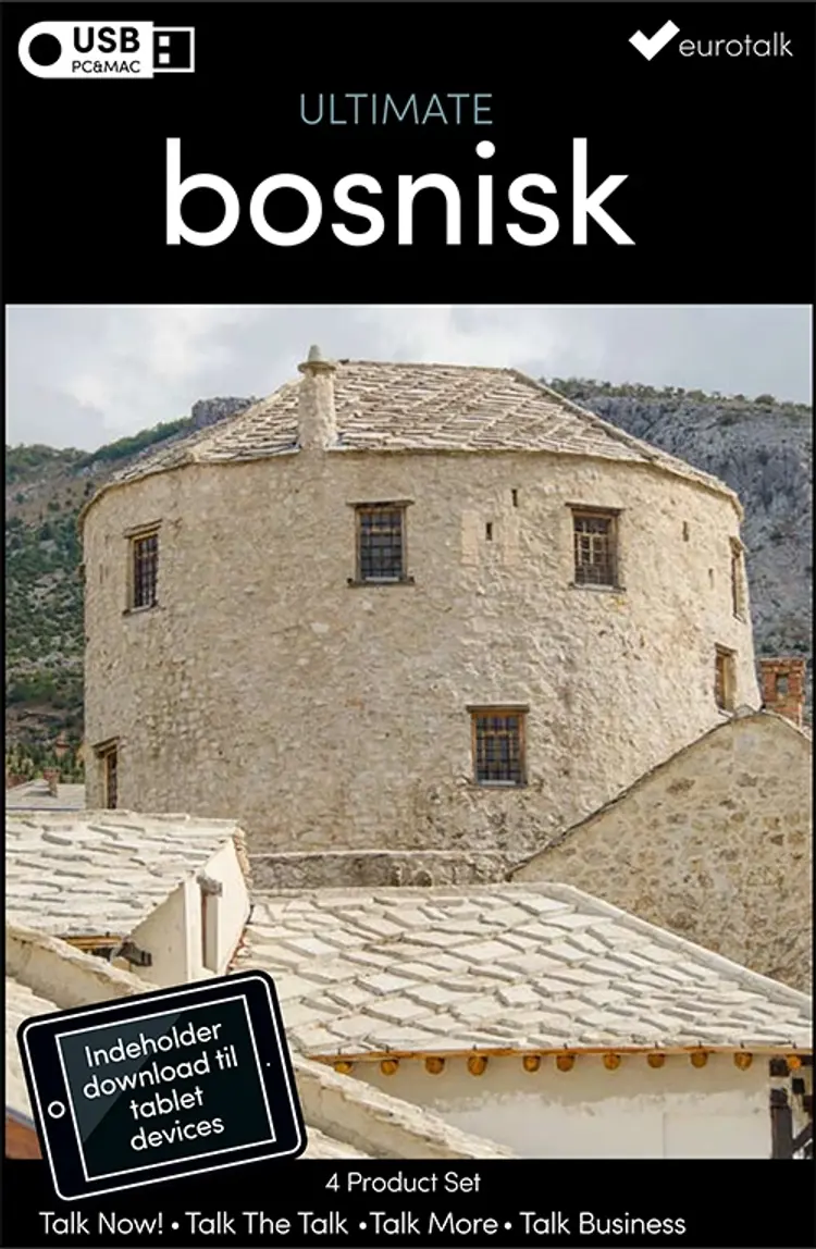 Bosnisk samlet kursus USB & download af EuroTalk