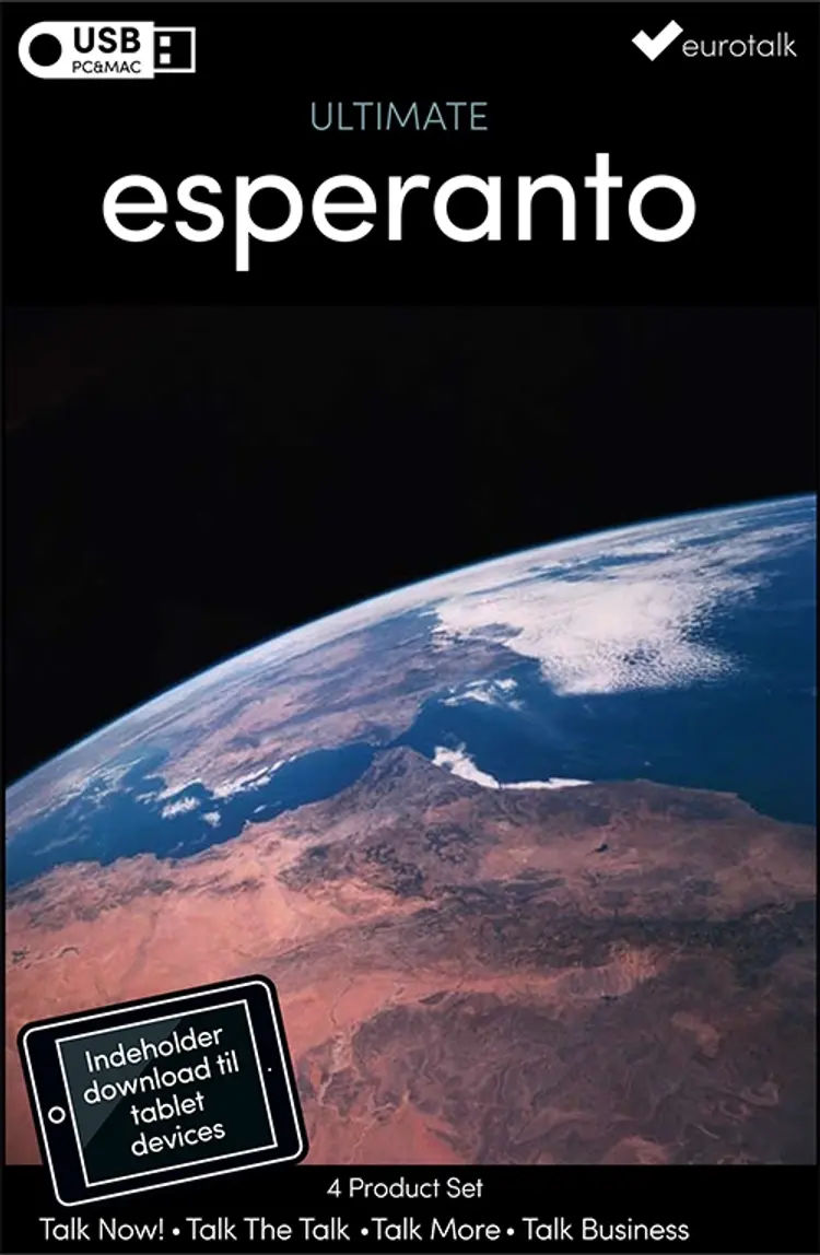 Esperanto samlet kursus USB & download af EuroTalk