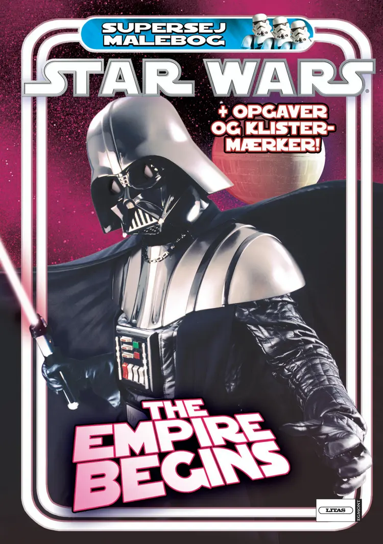 Star Wars malebog m/opgaver
