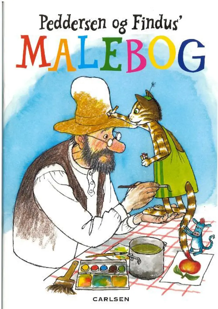 Peddersen og Findus malebog
