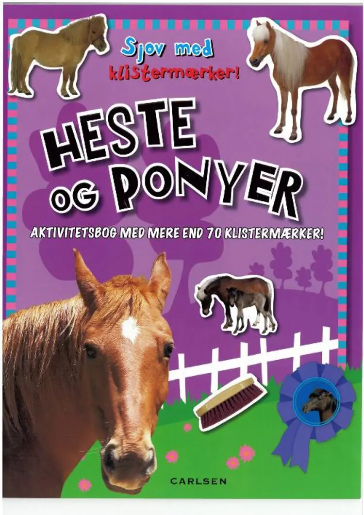 Sjov med klistermærker: heste og ponyer