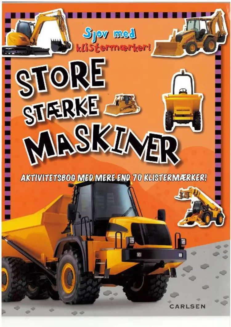 Sjov med klistermærker: Store stærke maskiner