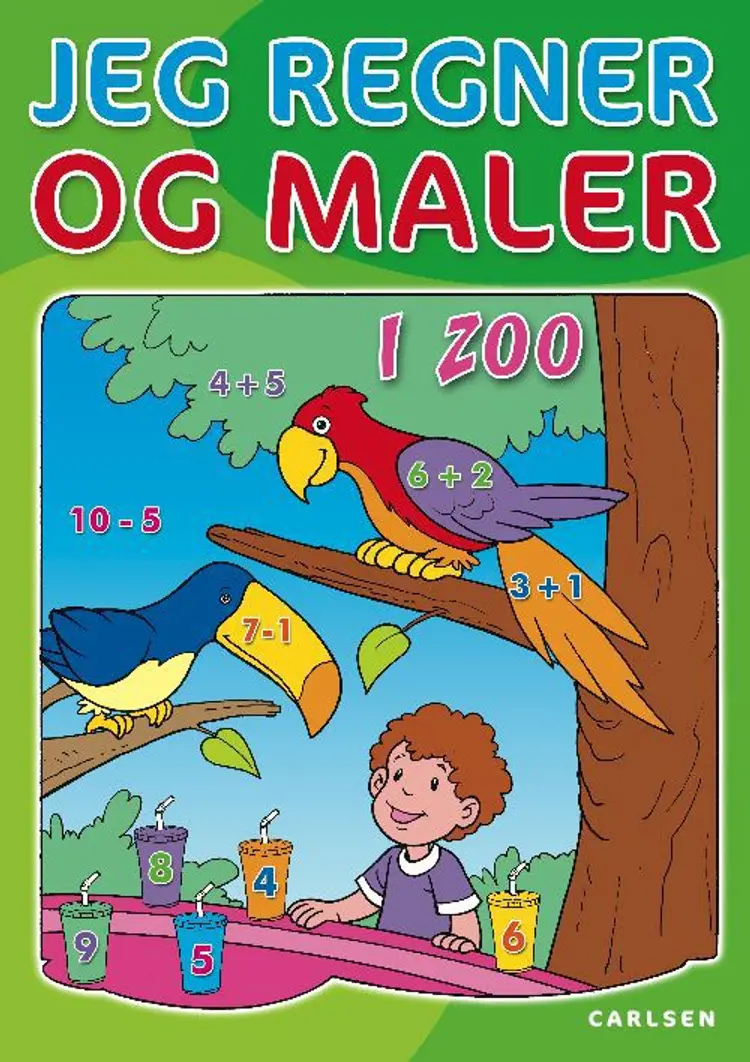 Jeg regner og maler 1 (grøn)