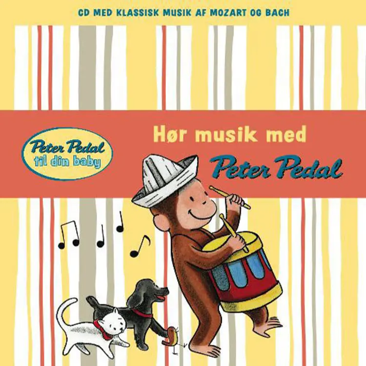 Peter Pedal til din baby: Peter Pedal hører musik (m CD) af Rey