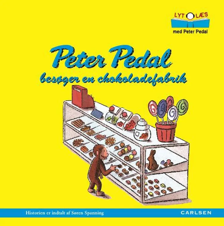 Lyt og læs Peter Pedal besøger en chokoladefabrik af Rey