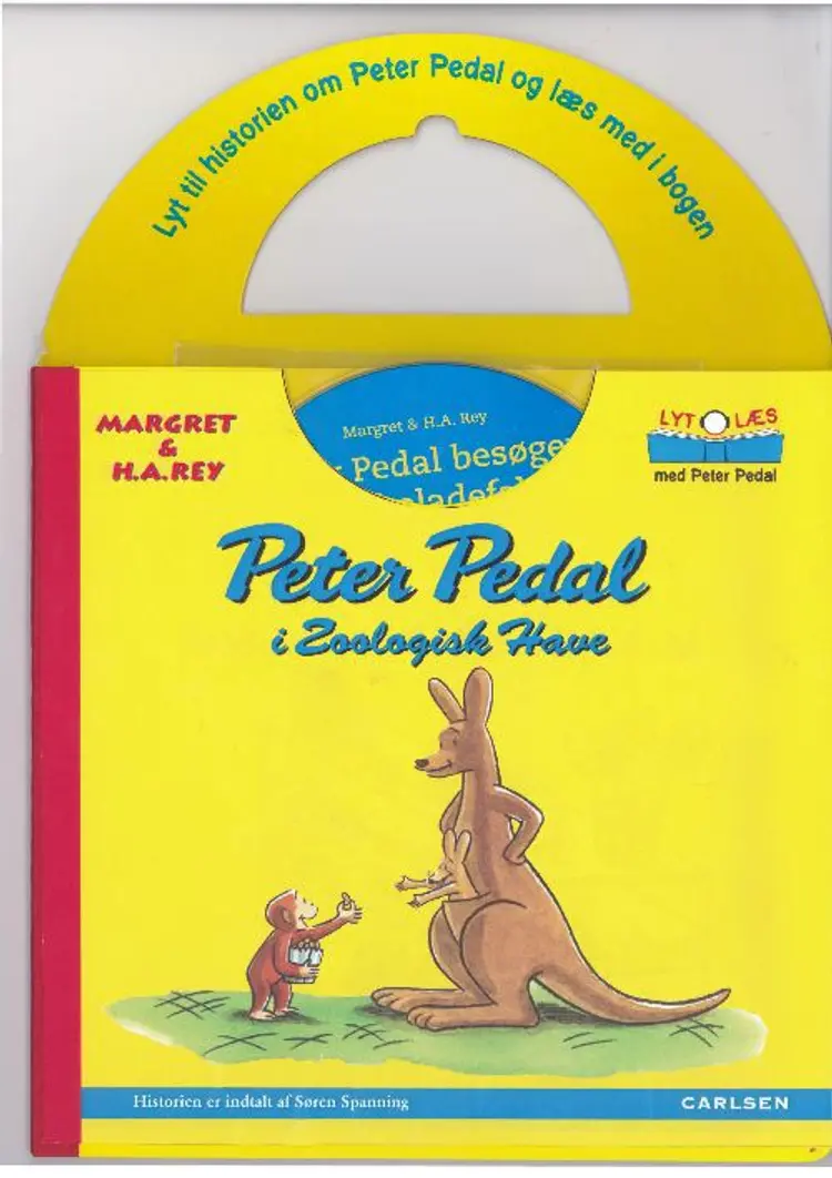 Lyt og læs Peter Pedal i Zoologisk have af Rey