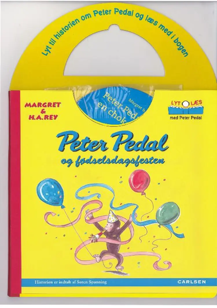 Lyt og læs Peter Pedal og fødselsdagsfesten af Rey