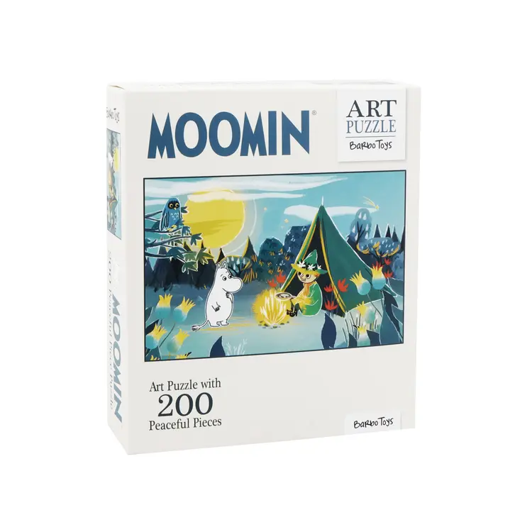 Mumin Art Puslespil - 200 brikker - Blå af Mumi