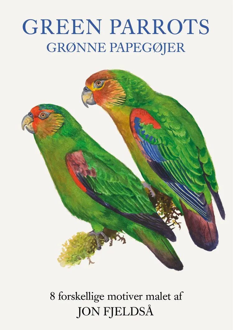 Grønne papegøjer - Green Parrots af Fjeldså
