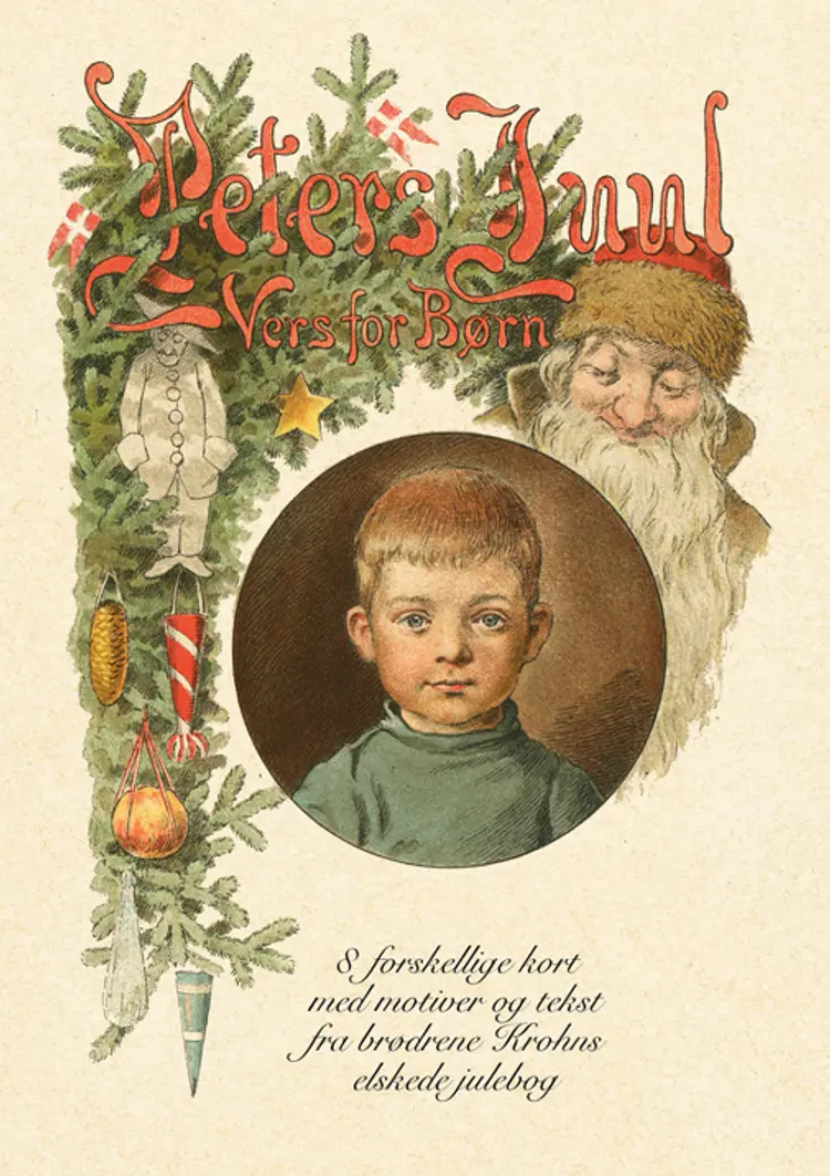 PETERS JUL kortmappe af Krohn