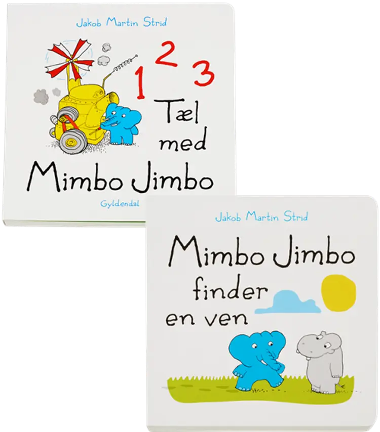Mimbo Jimbo bogpakke af Jakob Martin Strid