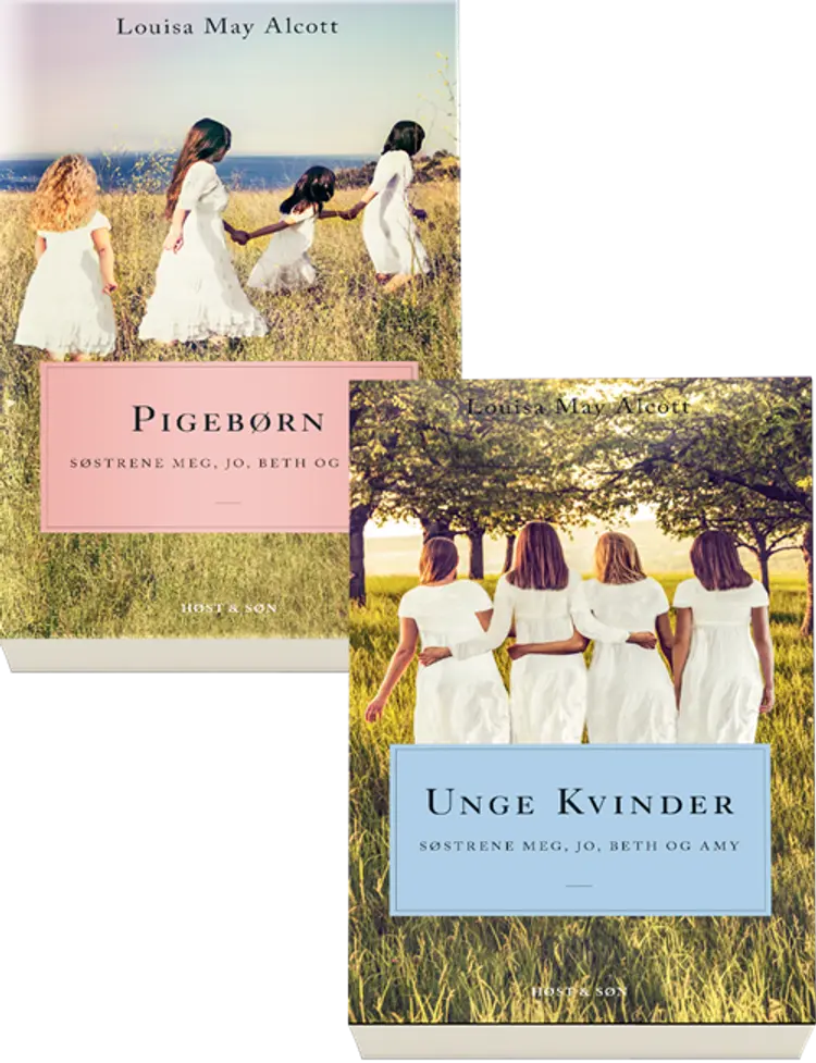 Pigebørn og Unge kvinder af Louisa M. Alcott