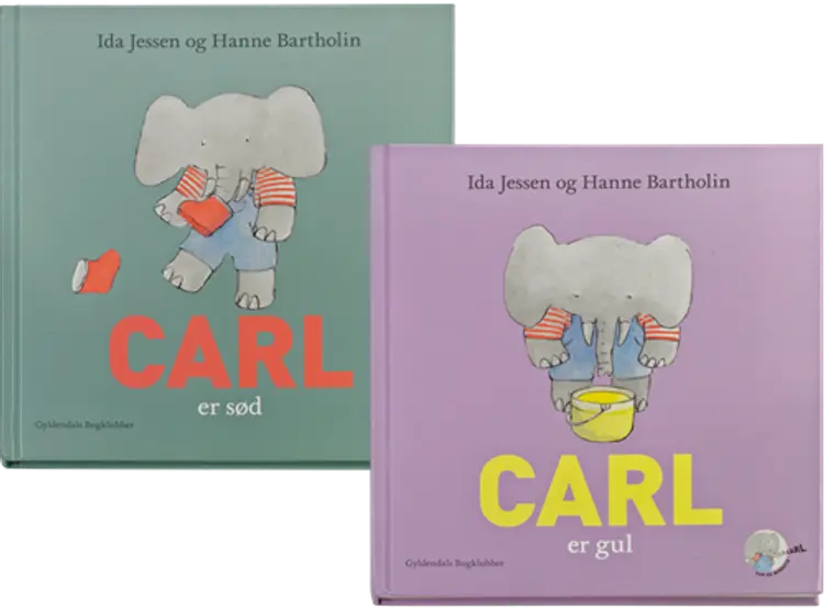 Carl er sød & Carl er gul af Ida Jessen