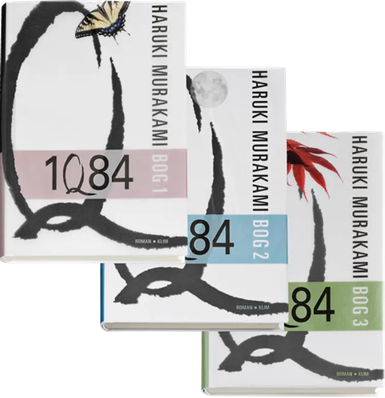 1Q84 pakke af Haruki Murakami