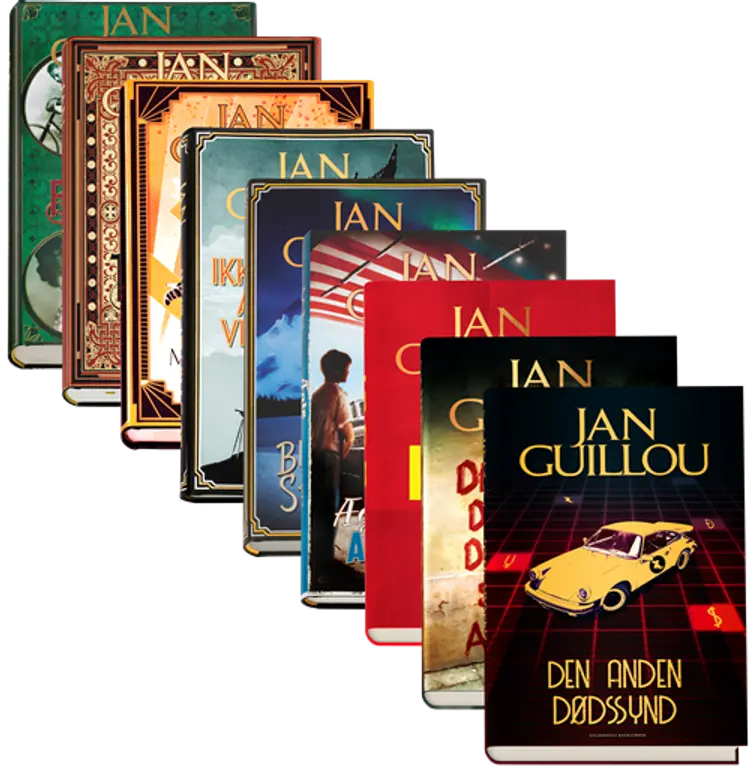 Guillou pakke af Jan Guillou