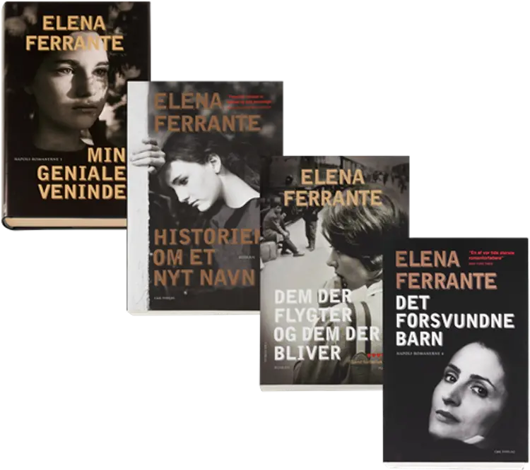 Ferrante serien af Elena Ferrante