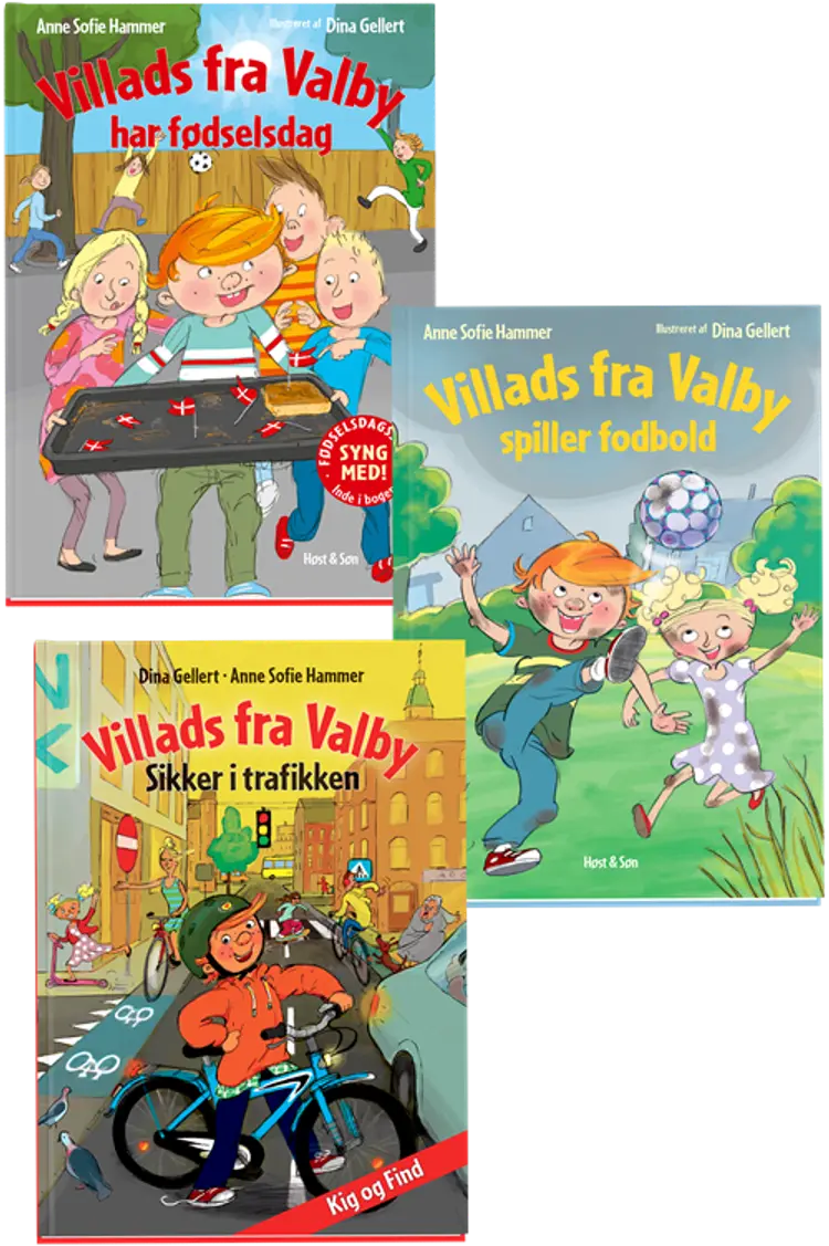 Villads fra Valby pakke af Anne Sofie Hammer
