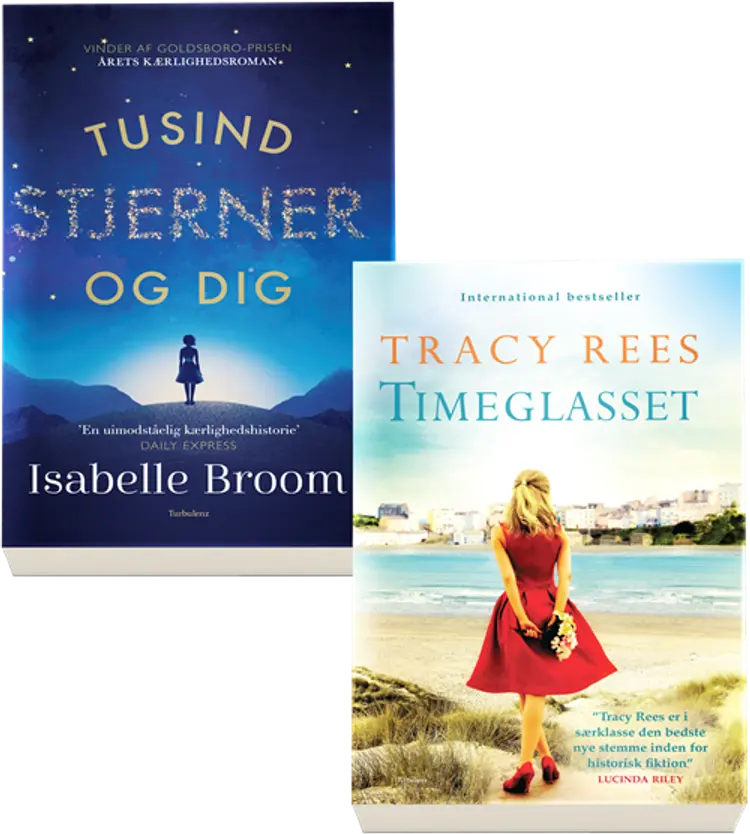 Timeglasset og Tusind stjerner og dig pakke af Ingen Forfatter