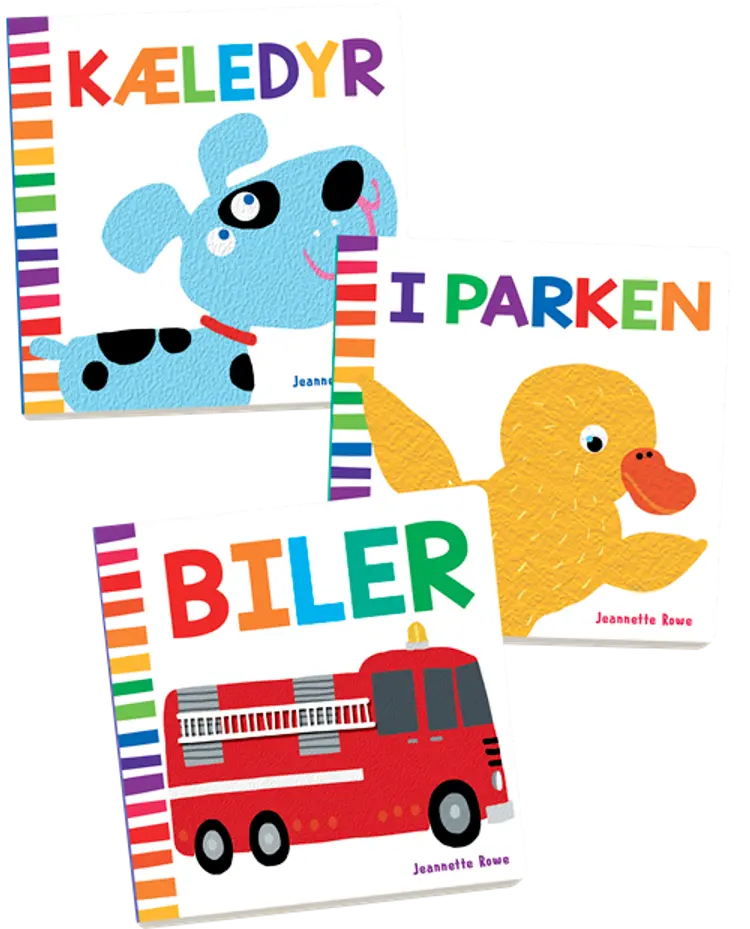 Kæledyr, I parken, Biler pakke af Jeanette Rowe