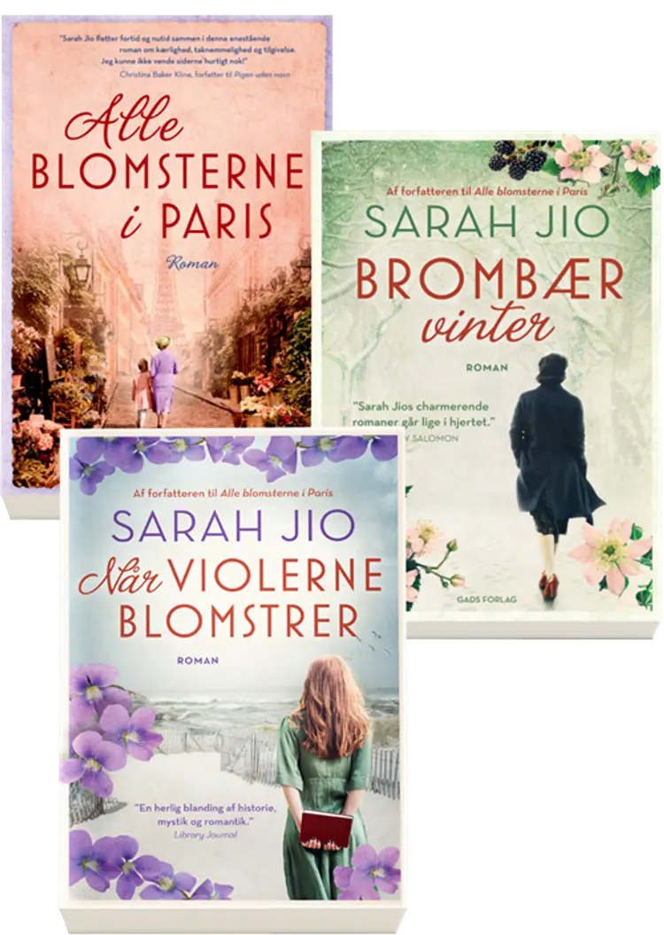 3 romantiske af Sarah Jio pakke af Sarah Jio