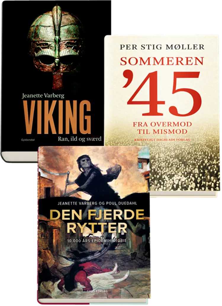 3 historie-bestsellere pakke af Ingen Forfatter