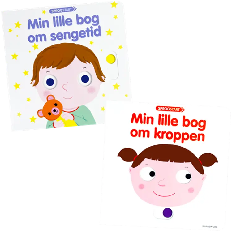 Min lille bog om kroppen og Min lille bog om sengetid af Ingen Forfatter