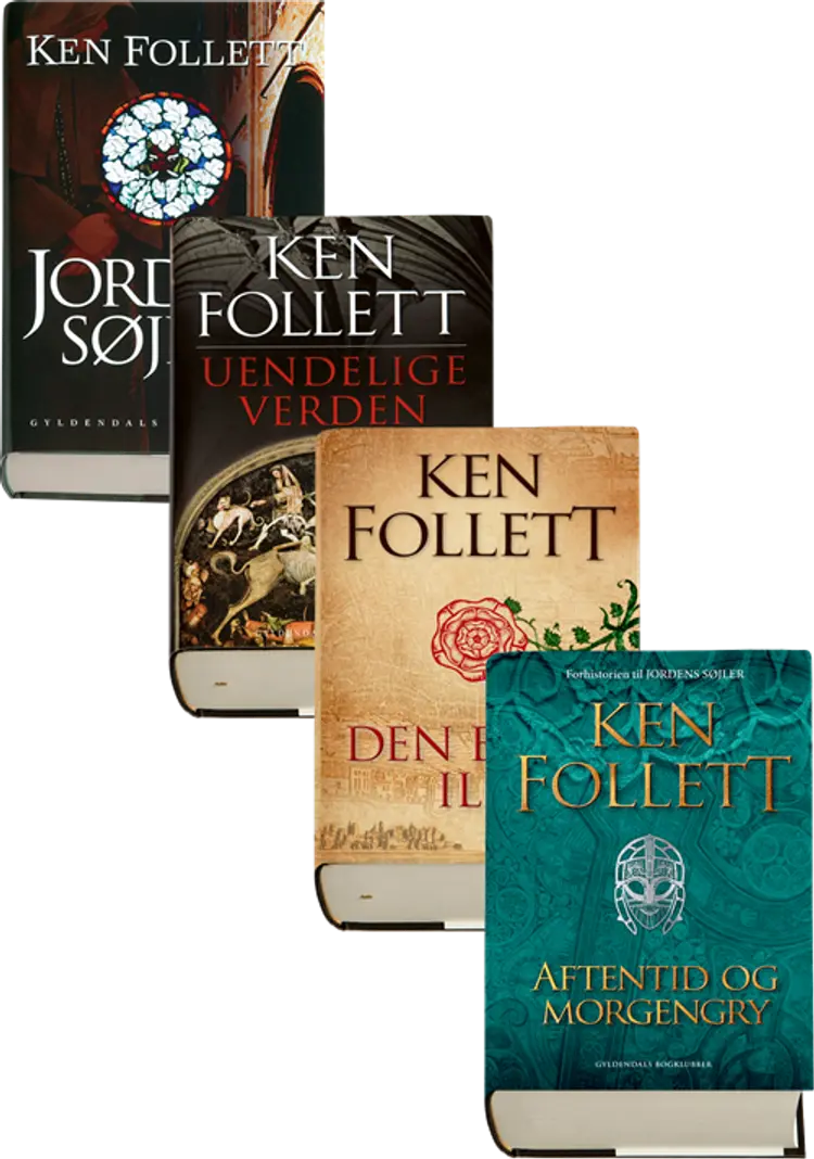 Ken Follett Kingsbridge pakke af Ken Follett
