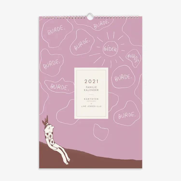 Familiekalender 2021 - Line Jensen - Fejloprettet af Line Jensen