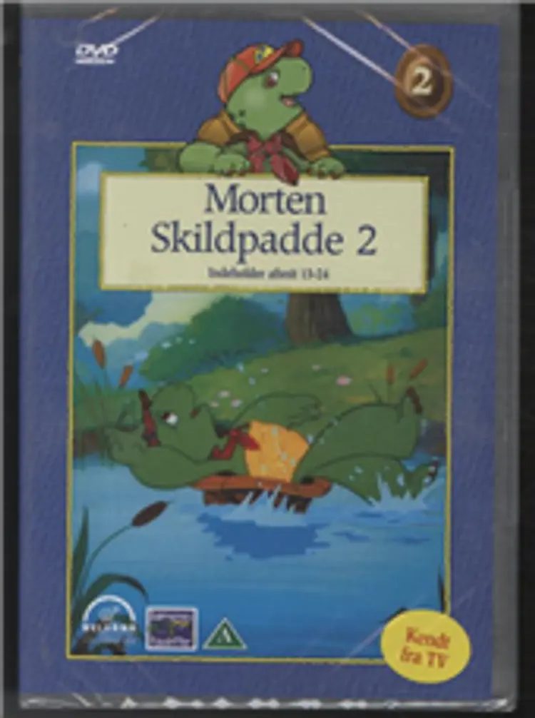 Morten Skildpadde 2 DVD af bogklub LR forfatter