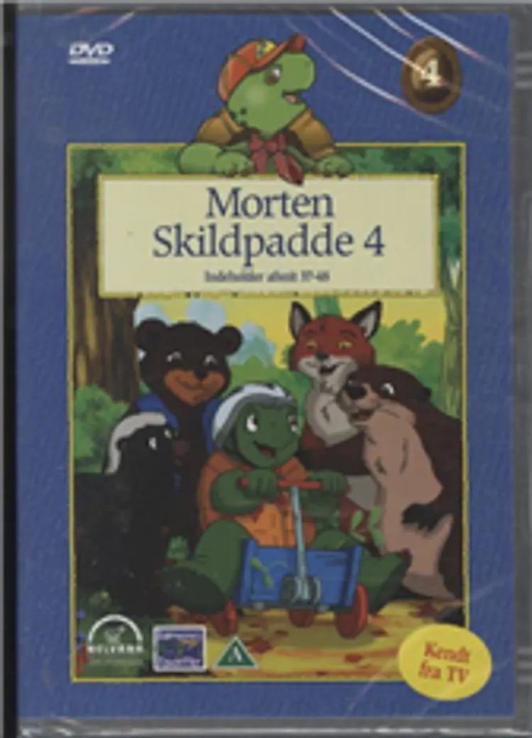 Morten Skildpadde 4 DVD af bogklub LR forfatter
