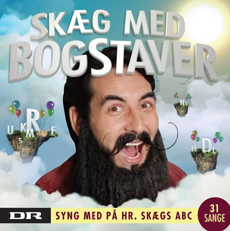 Skæg med bogstaver af Hr. Skæg