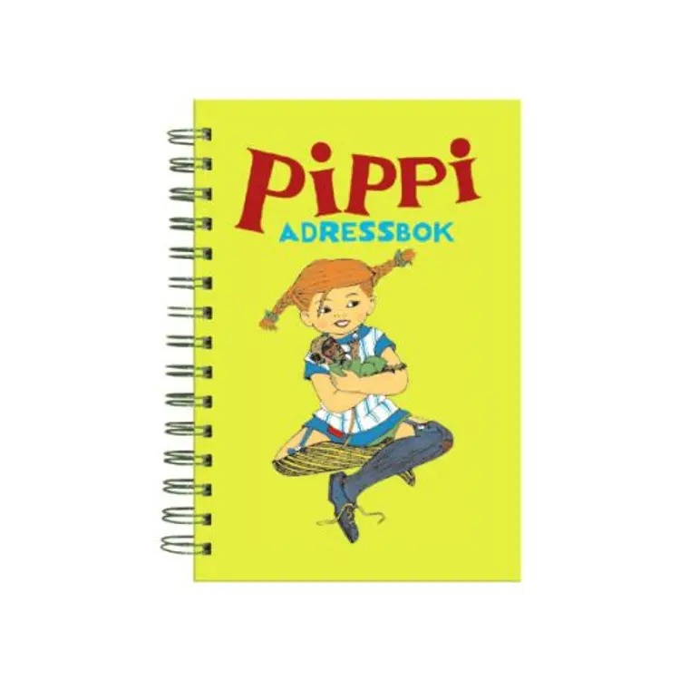 Pippi Adressbok - Telefonbok - Pippi Adressebog - Telefonbog af Hjelm Förlag