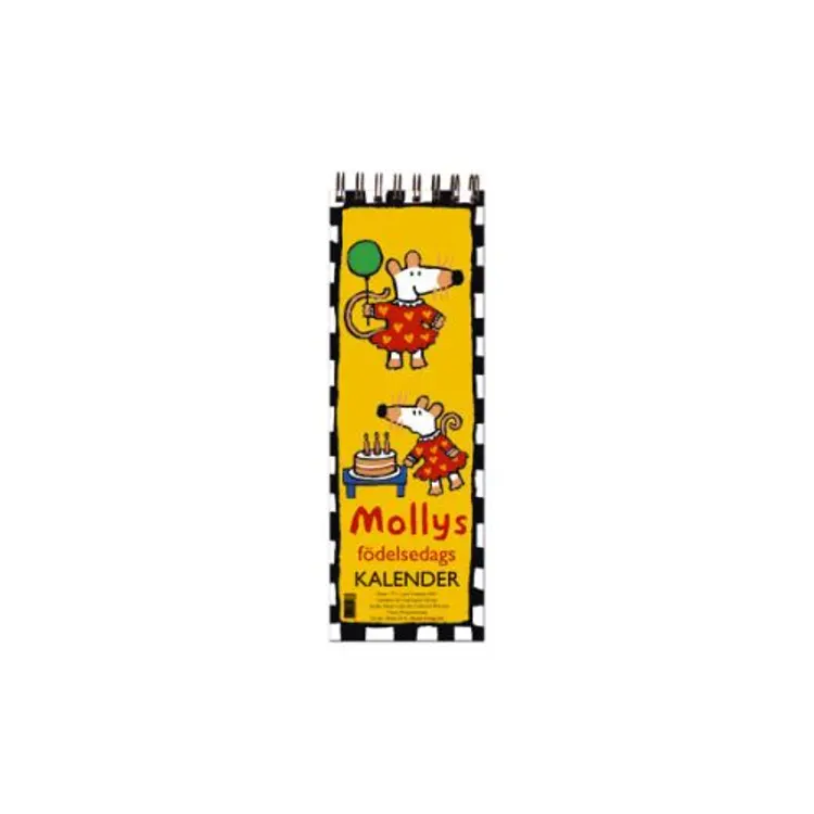 Fødselsdagskalender Molly af Hjelm Förlag
