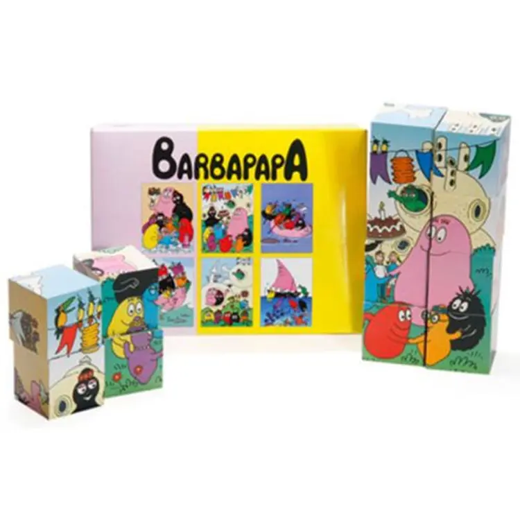 Barbapapa billedklodser - 6 klodser af Hjelm Förlag
