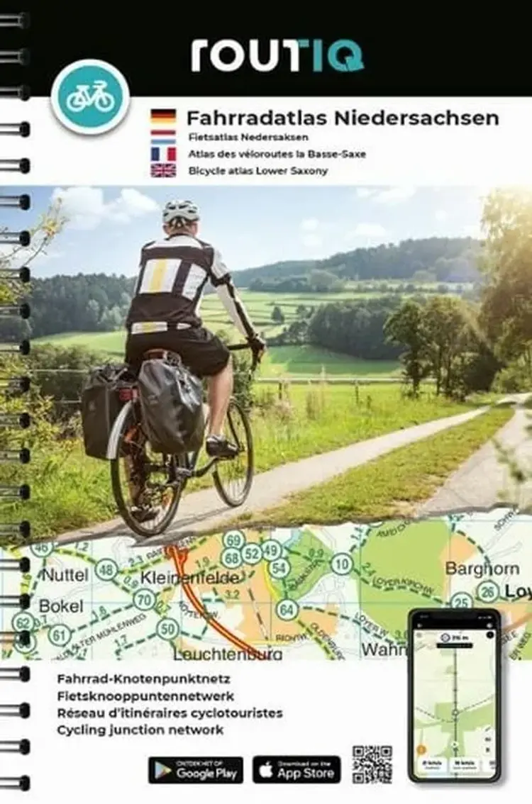 Bicycle atlas Lower Saxony - Niedersachsen af routiq