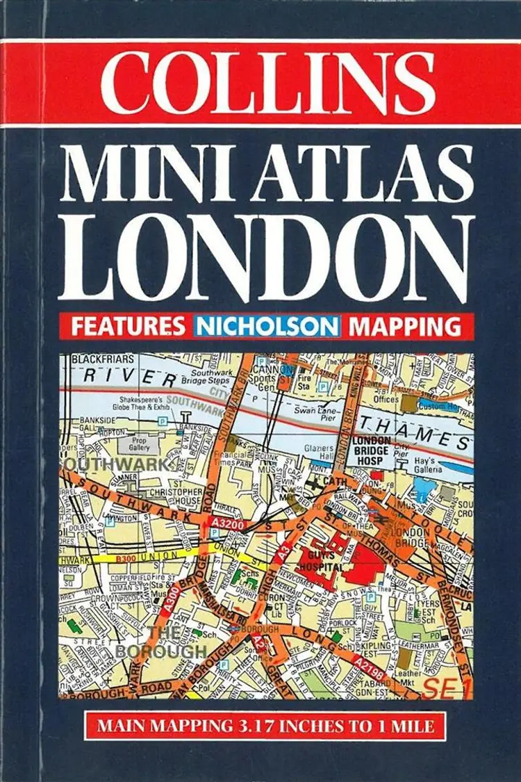 London, Collins Mini Atlas