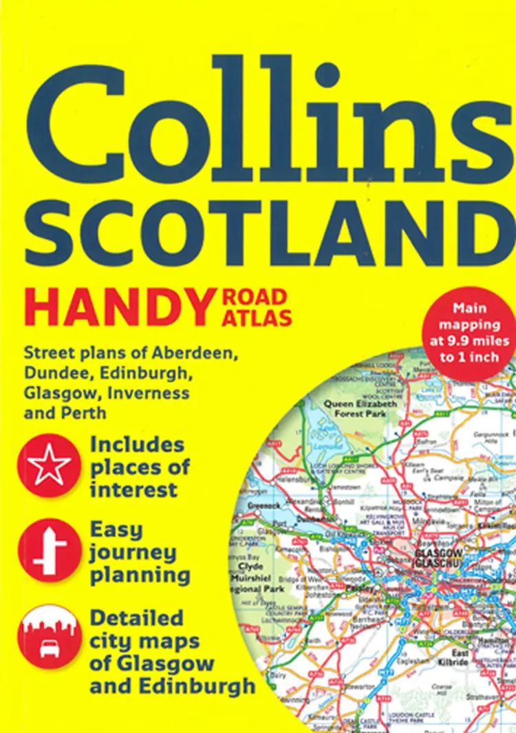 Collins Handy Road Atlas Scotland