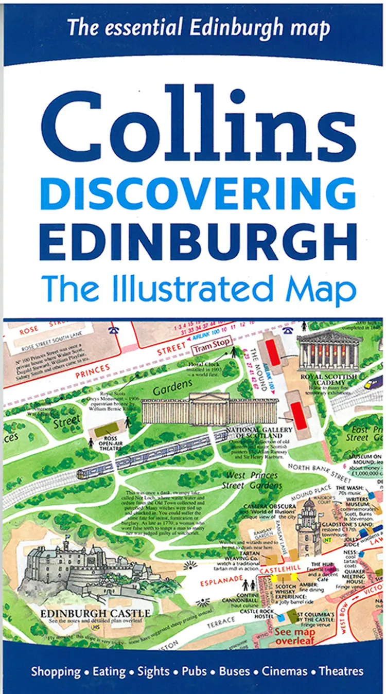 Discovering Edinburgh: The Illustrated Map af Collins