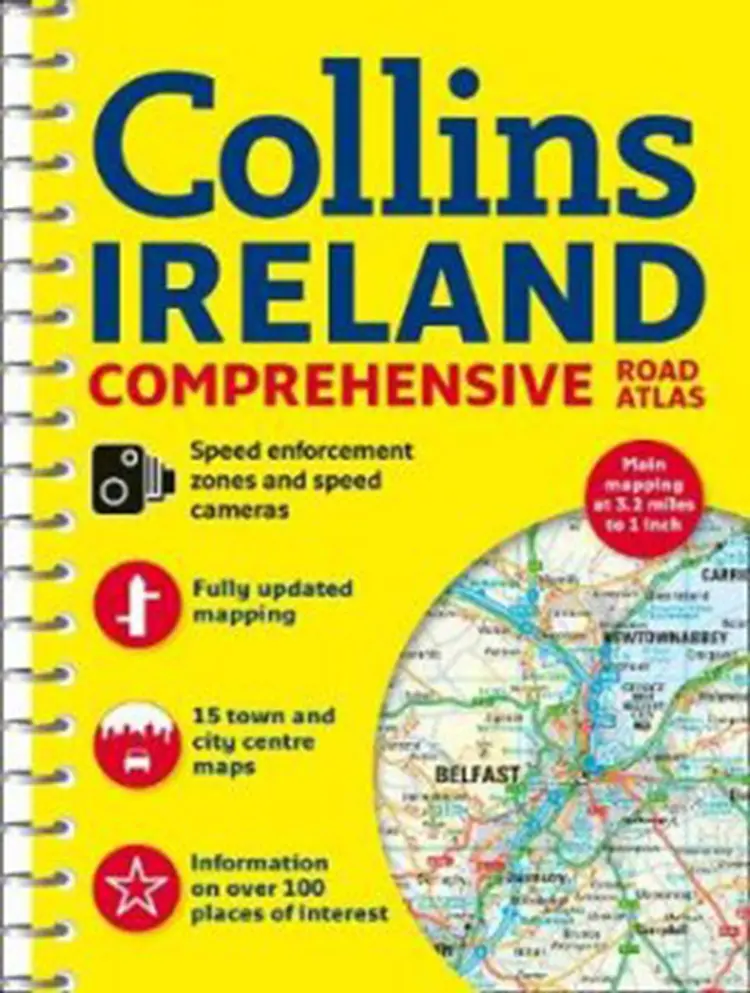 Ireland Comprehensive Road Atlas af Collins
