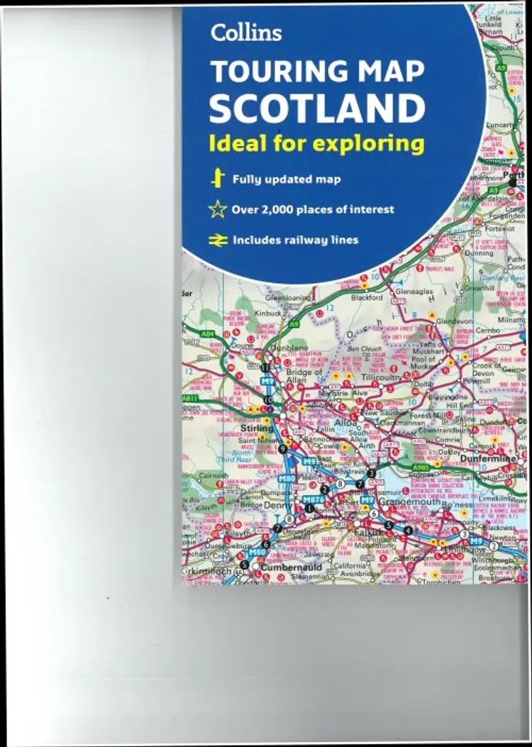 Scotland Touring Map af Collins